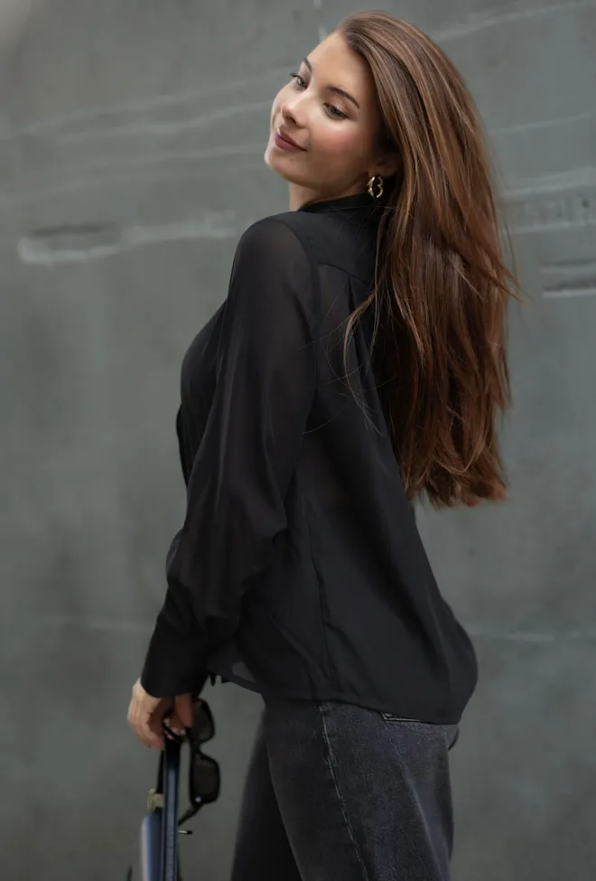 Gestuz Lynne GZ Shirt Black bluse 8