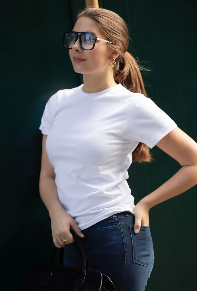 The Product T-shirt 220g White t-skjorte