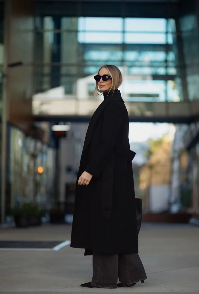 hiil studio luminary coat black 7