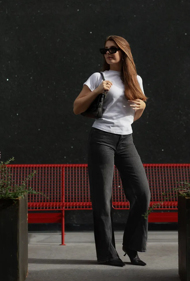 The Product T-shirt 220g White t-skjorte 4