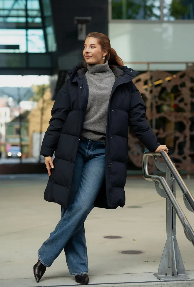 Scandinavian Edition Swell III Midnight Blue dunjakke 2