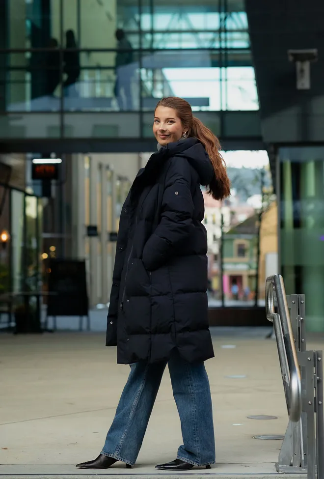 Scandinavian Edition Swell III Midnight Blue dunjakke 5