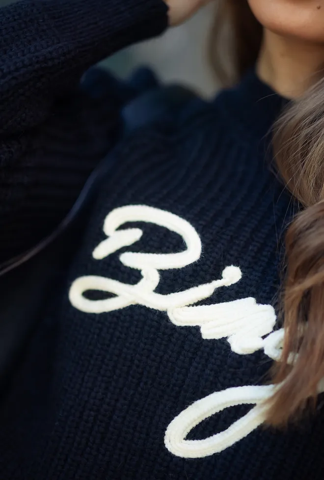 Anine bing Kendrick Sweater Bing Black genser 4