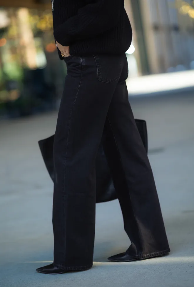 Anine Bing Hugh Jean Vintage Black jeans 2