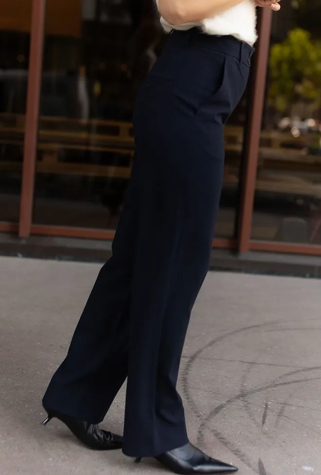 Five Units SophiaFV Long 285 Navy dressbukse 11