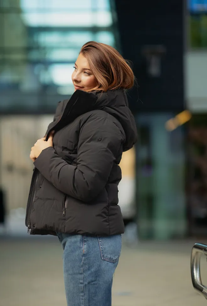 Scandinavian edition Echo Apex Graphite dunjakke 5