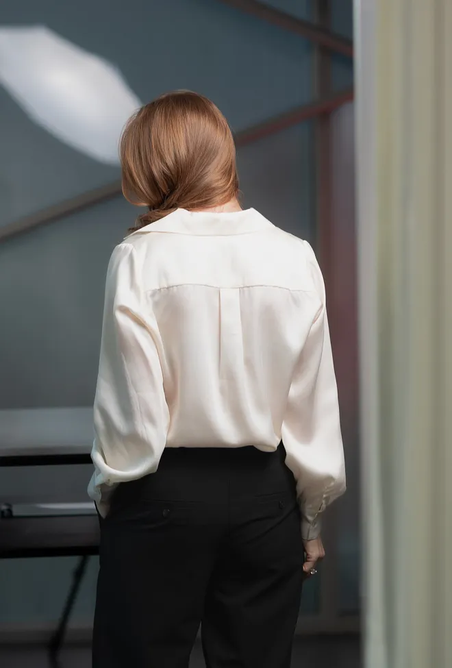Carma collection Ina Shirt Creme bluse 6