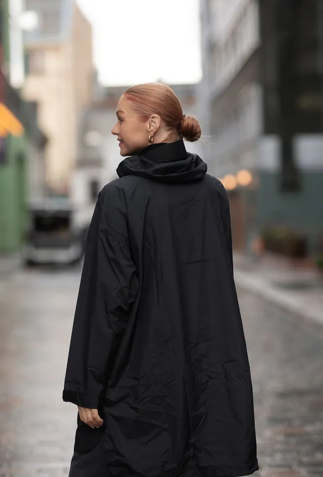 DAY ET Re-No Rain Anorak Black regnponcho 3