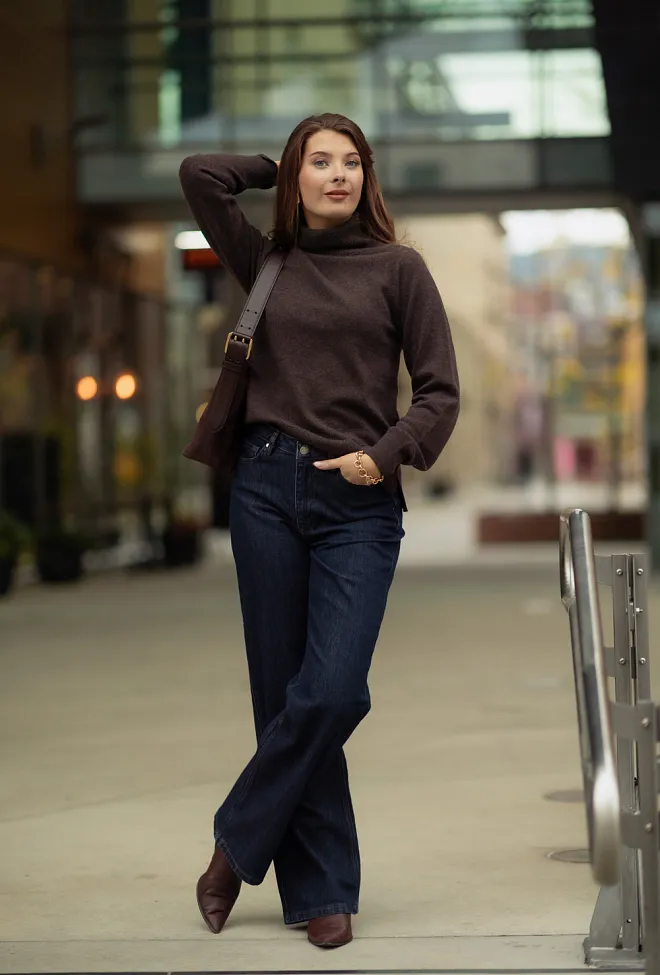 My essential wardrobe The Louis 139 High Wide Dark Blue Unwash jeans 7