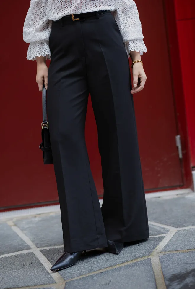 Hiil studio Natalia Pants Black dressbukse 1