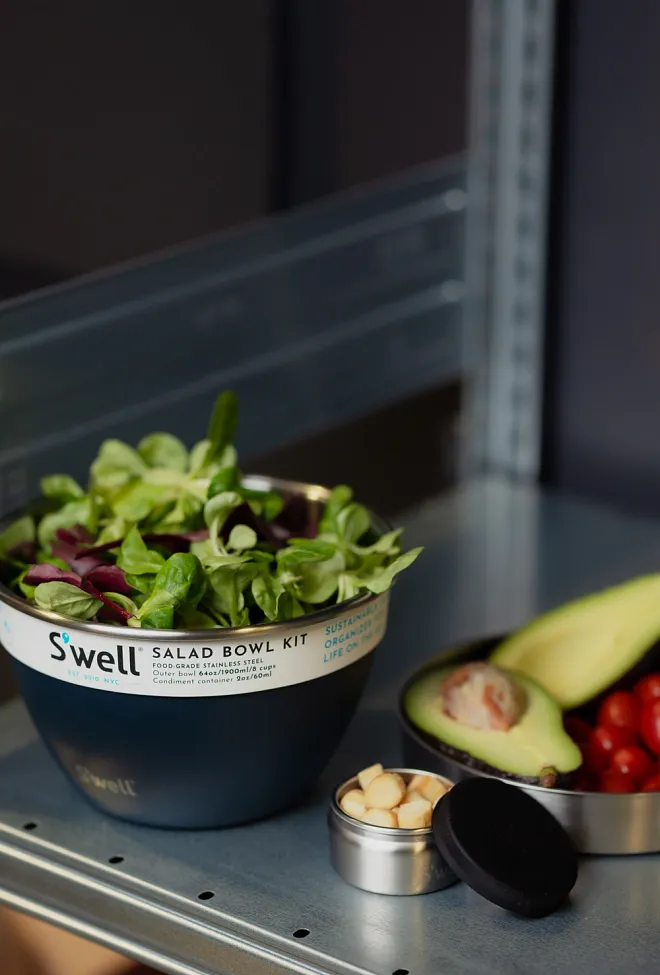 Swell Salad Bowl Kit Azurite 1900ml salatbolle 3