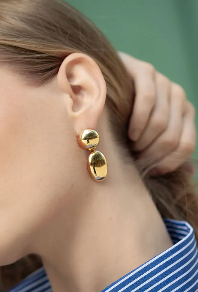 Liè studio Klara Earrings Gold øreringer 3