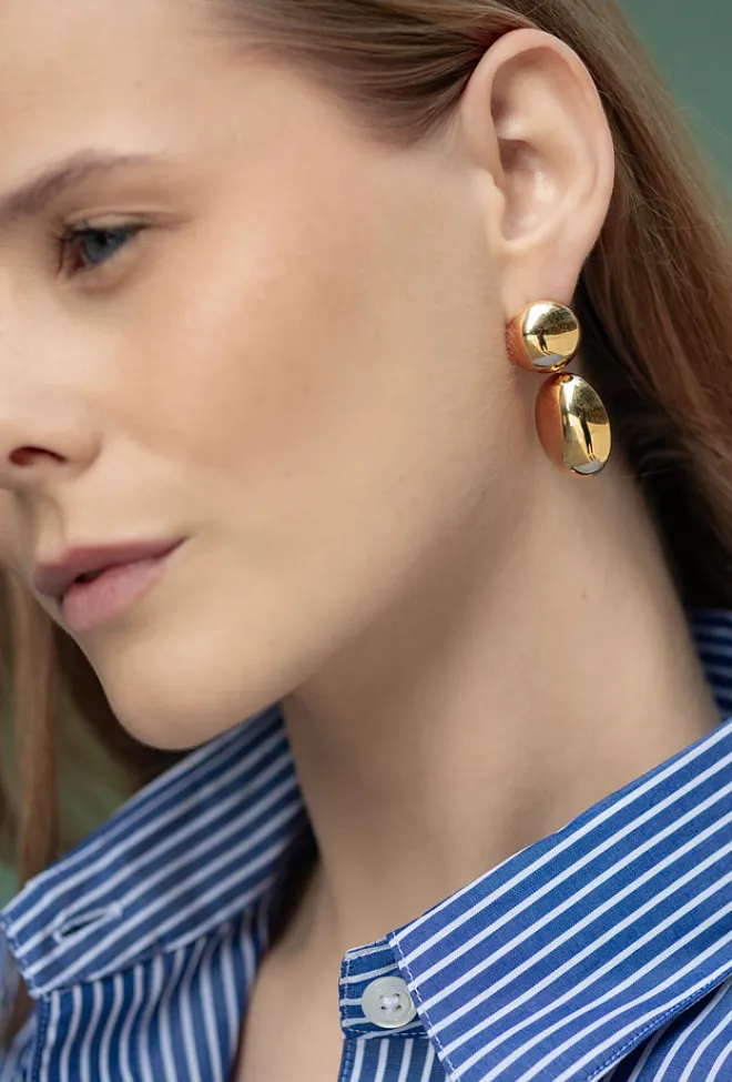 Liè studio Klara Earrings Gold øreringer 2