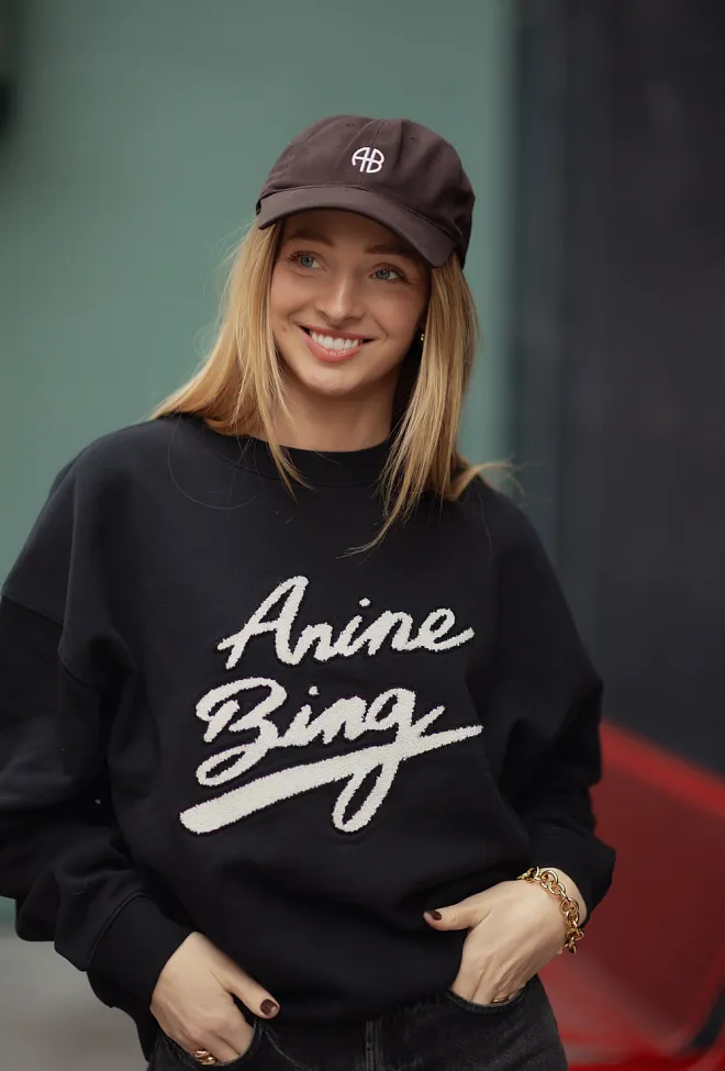 Anine Bing Jeremy Baseball Cap AB Deep Brown caps 3