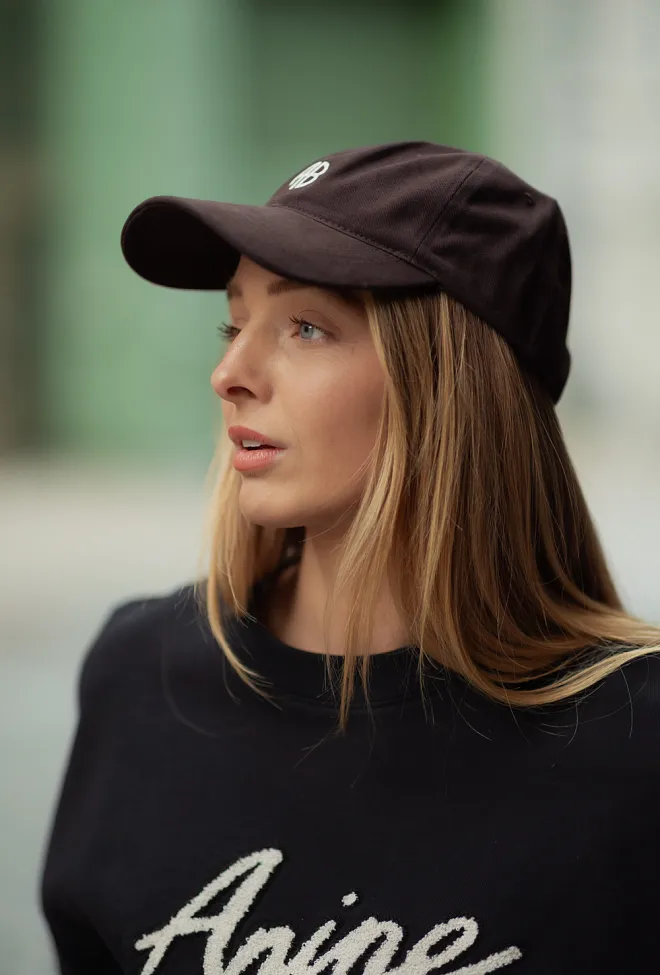 Anine Bing Jeremy Baseball Cap AB Deep Brown caps 2