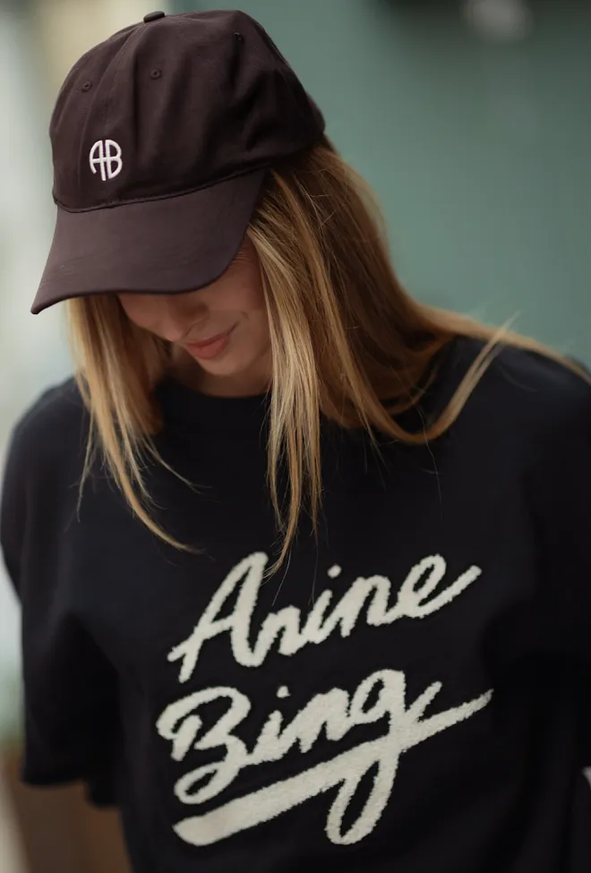 Anine Bing Jeremy Baseball Cap AB Deep Brown caps