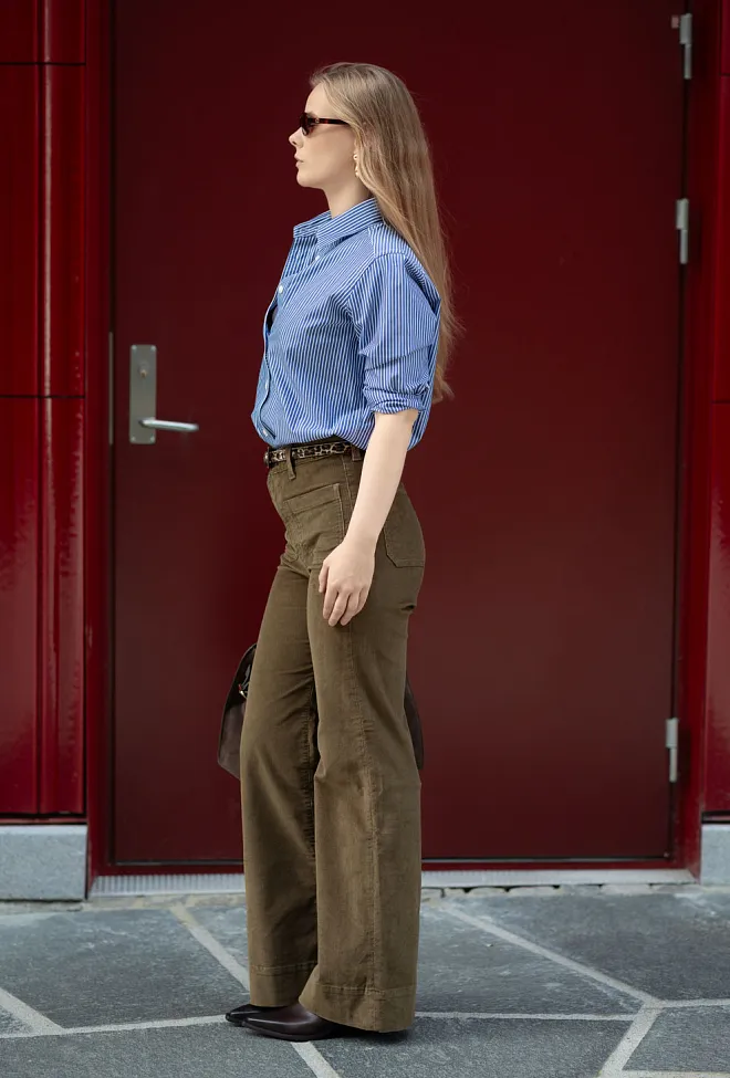 Jeanerica St Monica Brown Corduroy cordfløyelsbukse 5