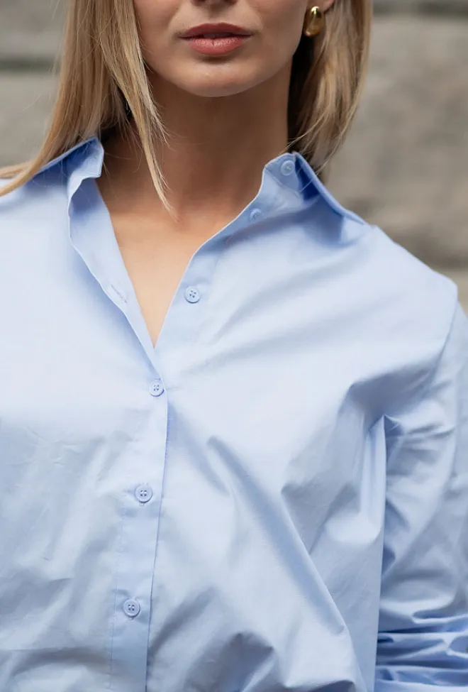 Hiil studio Gossip Shirt Light Blue skjorte 10