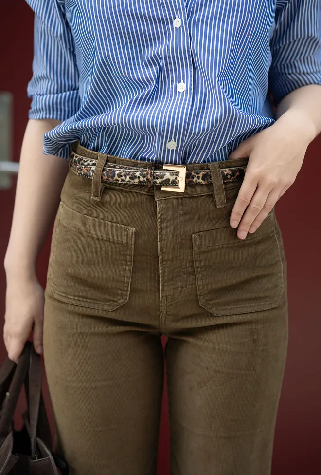 Jeanerica St Monica Brown Corduroy cordfløyelsbukse 6
