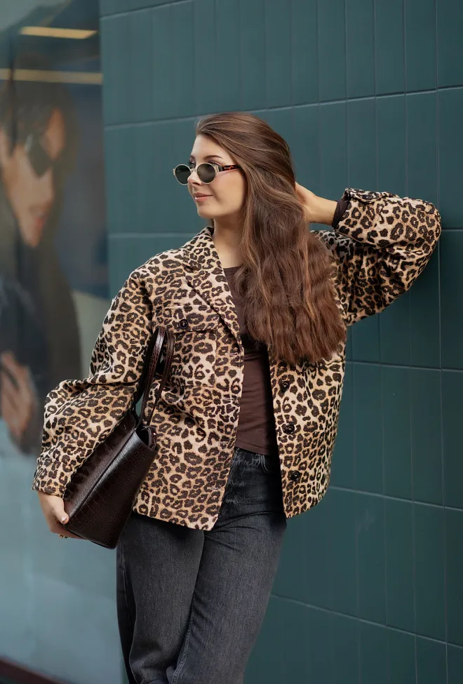 Anine bing Flynn Jacket Leo jakke 4