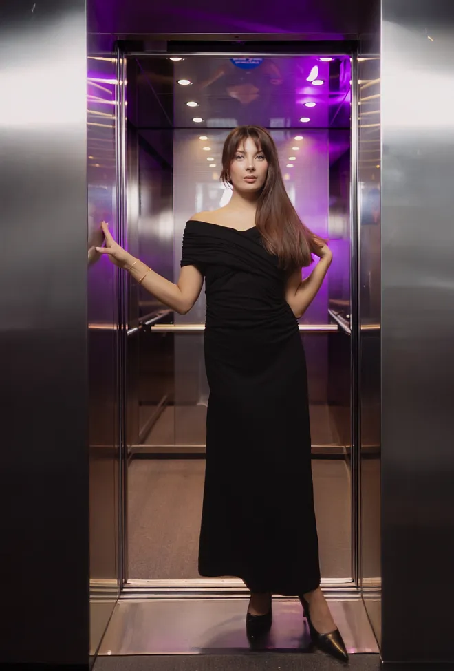 Viveh Giada Muse Dress Black kjole