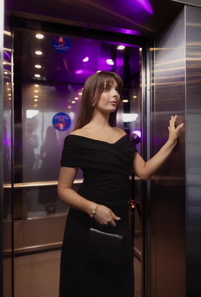 Viveh Giada Muse Dress Black kjole 3