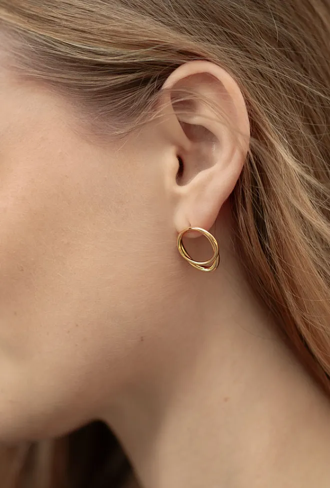 Enamel copenhagen Bellu Studs Gold øredobber 5