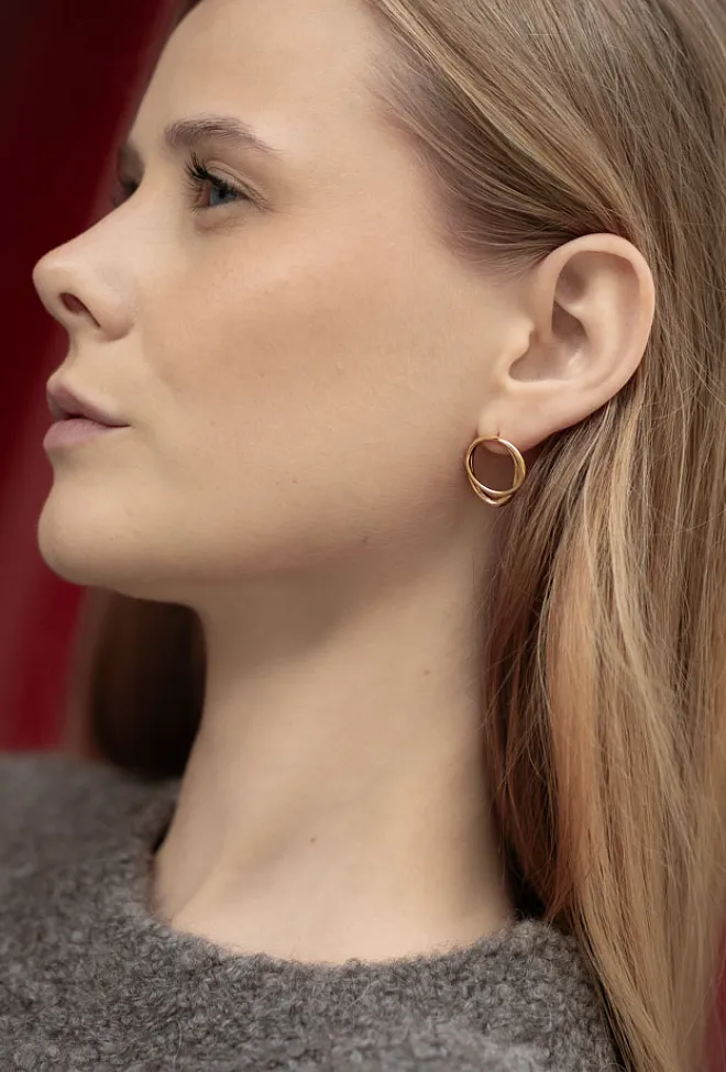 Enamel copenhagen Bellu Studs Gold øredobber 6