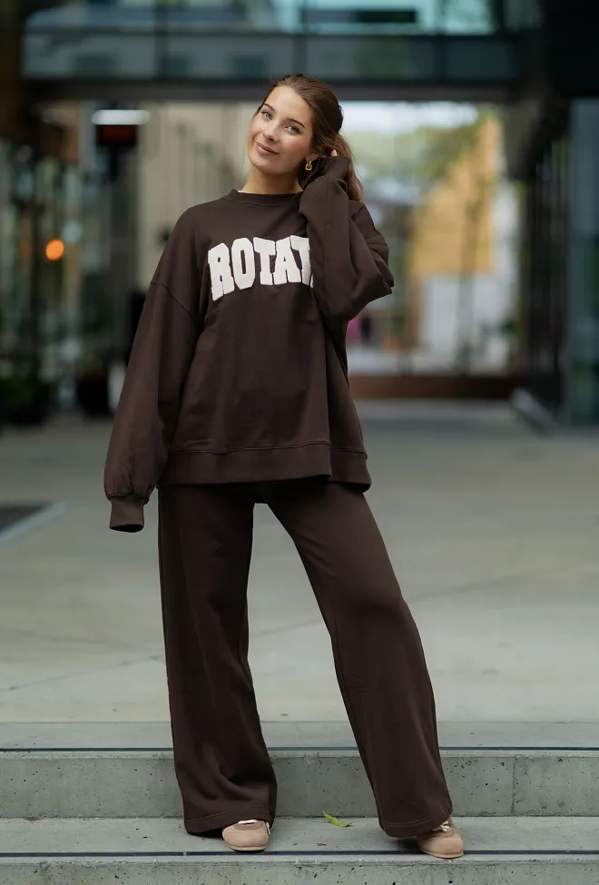 Rotate Heavy Straight Sweatpants Mole joggebukse 2