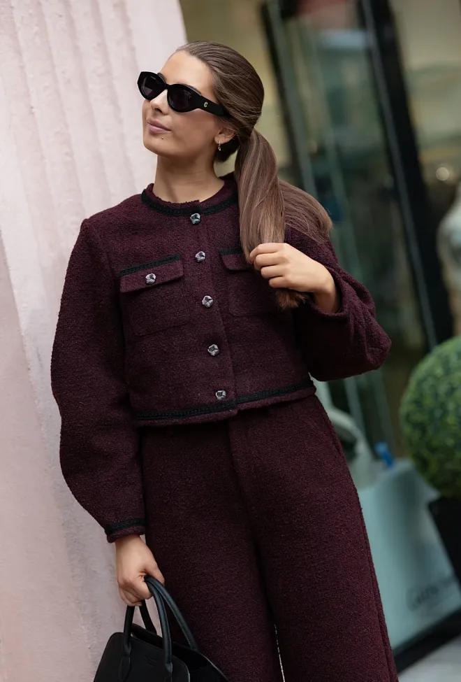 Gestuz Sigrun GZ Short Jacket Aronia jakke