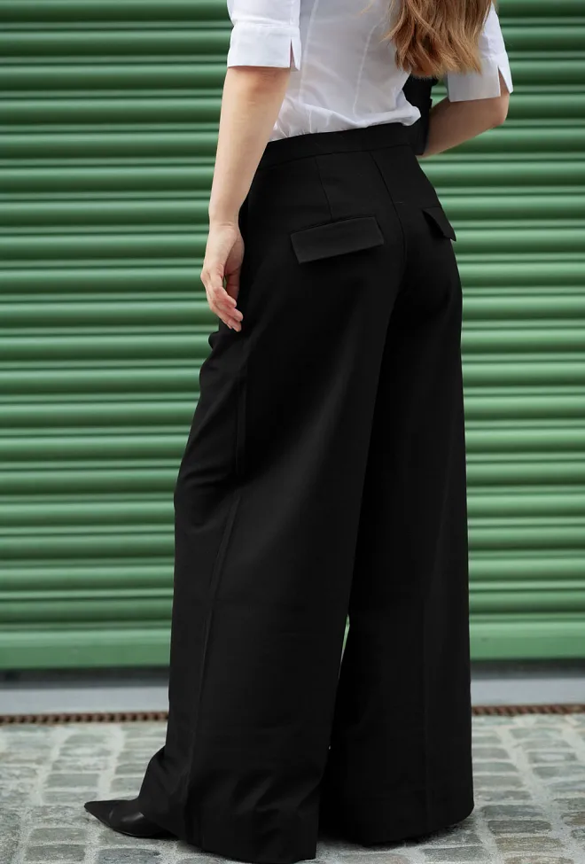 Five Units Uma FV Regular 285 Black dressbukse 5