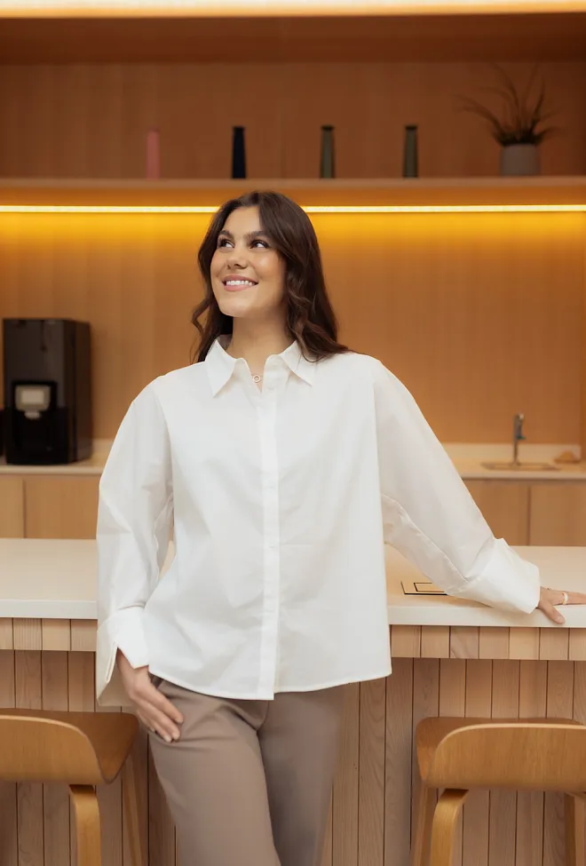 Iben Iben Atari Shirt White skjorte
