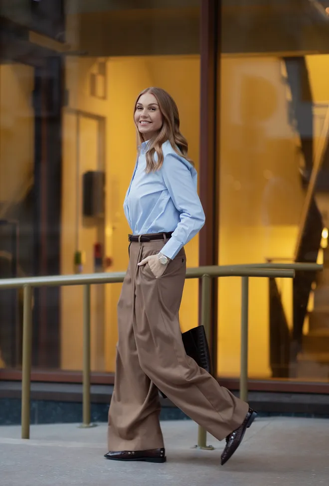 Max Mara Titty Trouser Camel dressbukse 2
