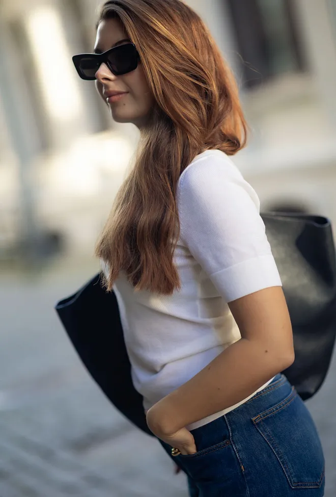 The product Merino Short Sleeve Polo Off White topp 5