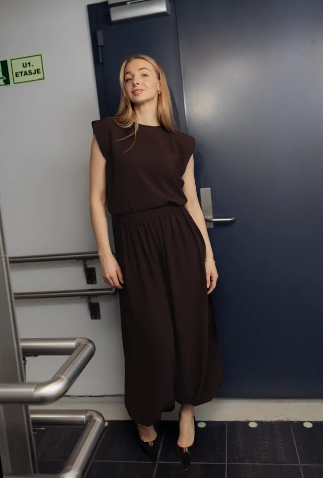 Rotate Balloon Pleated Pants Mole bukse 2