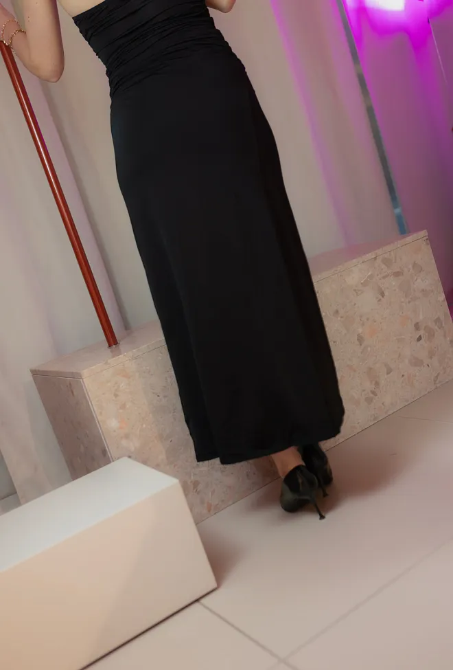 Viveh Clam Skirt Black skjørt 4