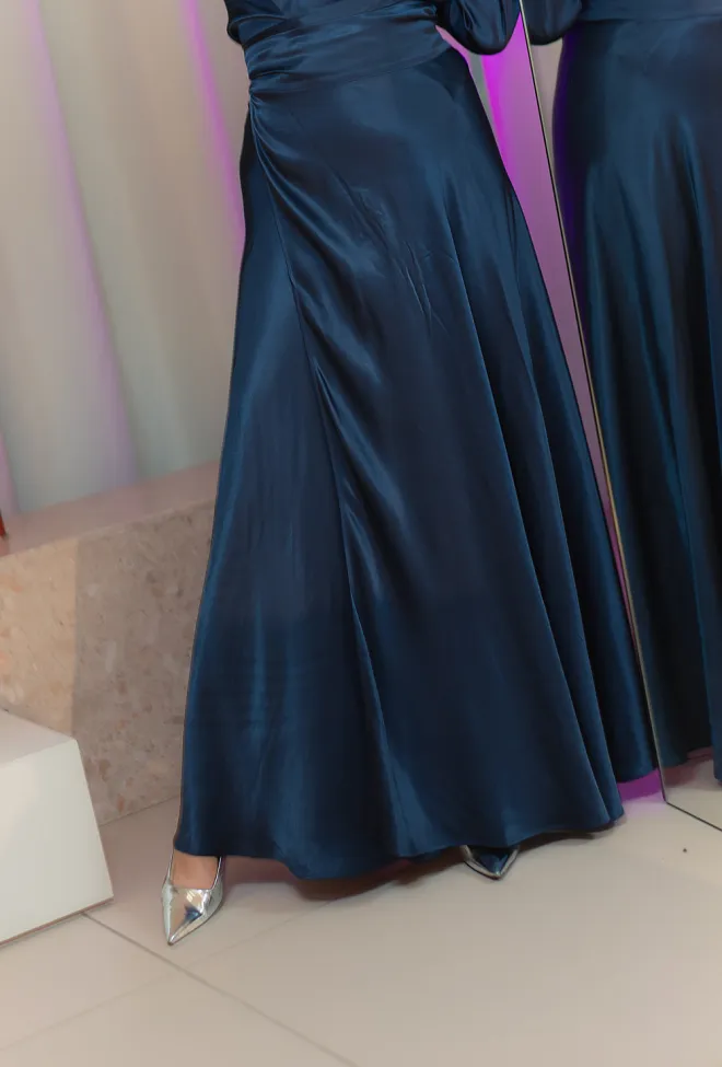 Viveh Hazel Skirt Midnight Blue skjørt 5