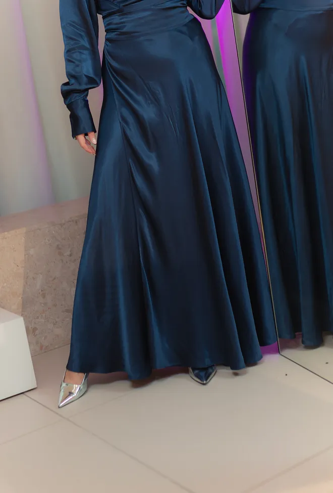 Viveh Hazel Skirt Midnight Blue skjørt 2