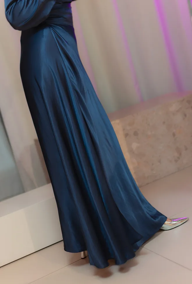 Viveh Hazel Skirt Midnight Blue skjørt 3