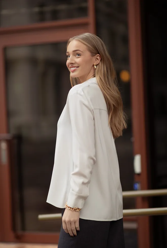 Max mara Arold Shirt Ivory skjorte 7