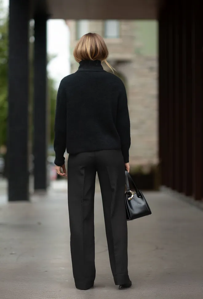 Hiil studio Mia Pant Black dressbukse 6