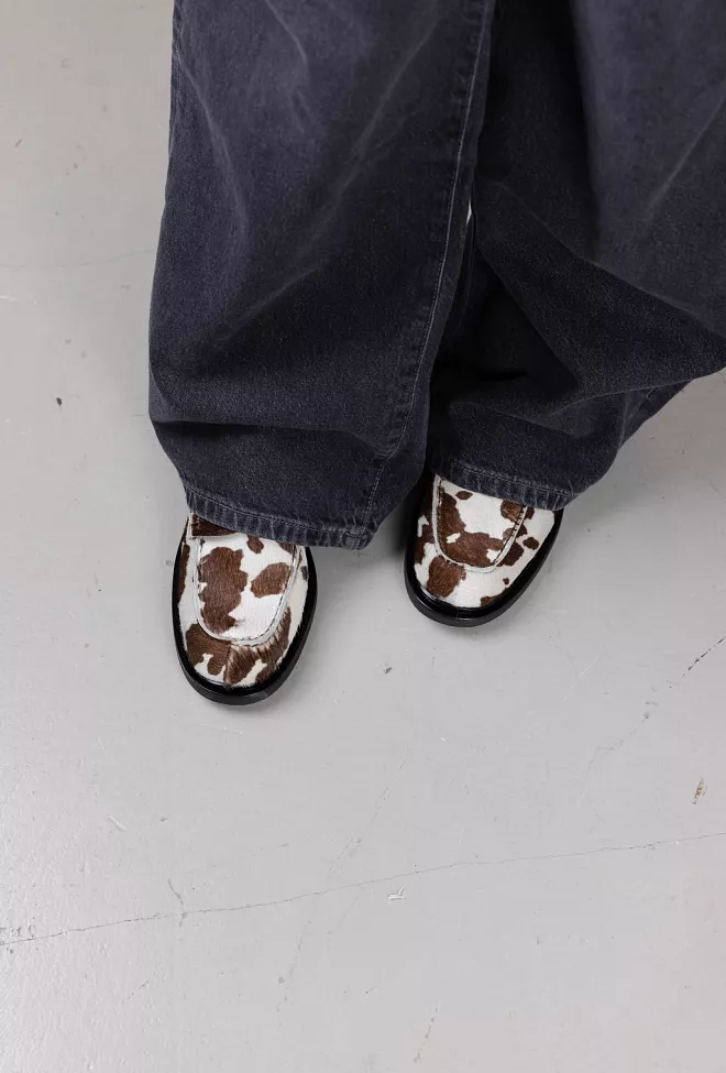 Bukela Patrice Cow Lince Cappuccino loafers 2
