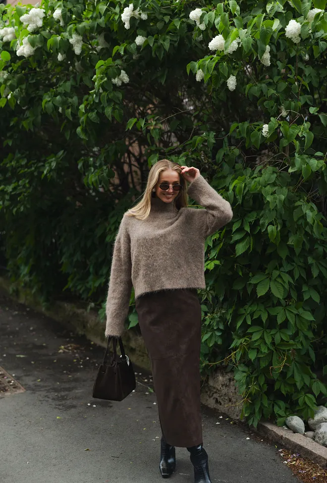 Twist&Tango Ritva Knitted Sweater Hazelnut genser 8