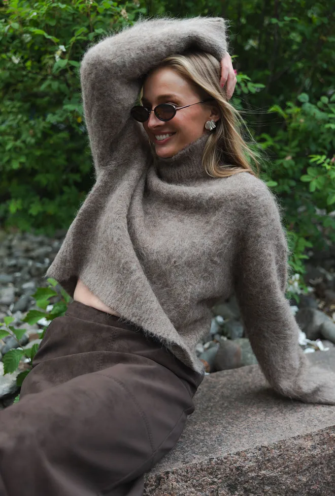 Twist&Tango Ritva Knitted Sweater Hazelnut genser 6
