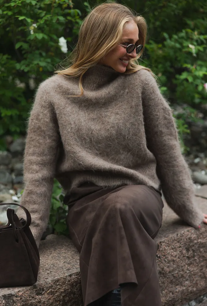 Twist&Tango Ritva Knitted Sweater Hazelnut genser 7