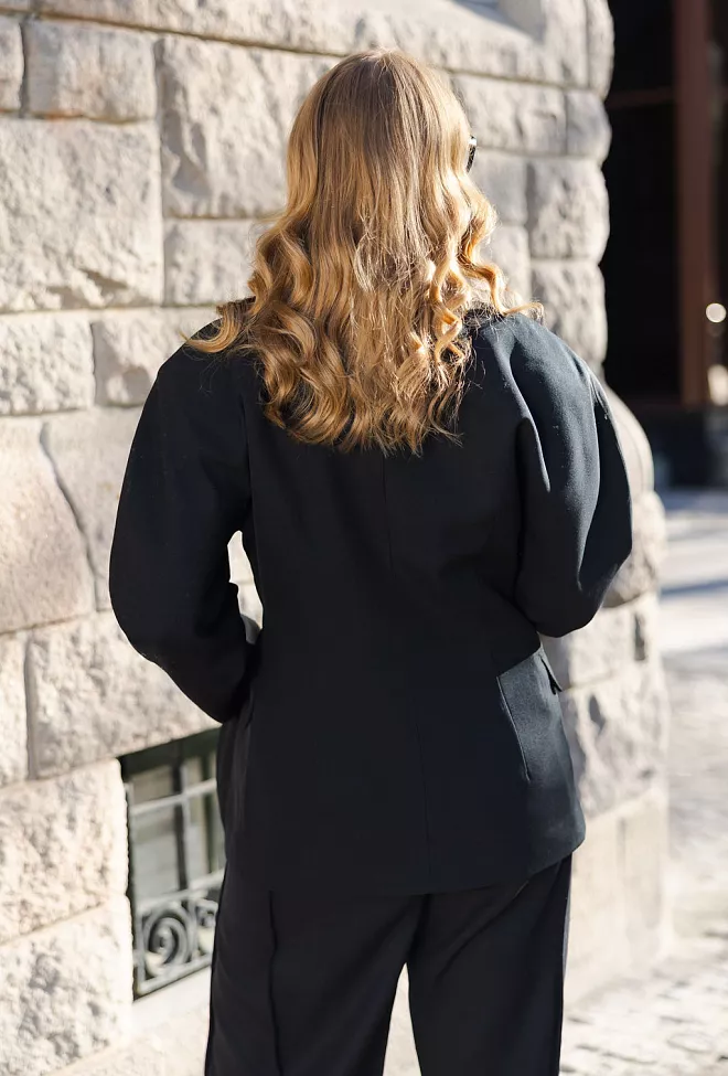 Carma Collection Hilde Blazer Black dressjakke 6