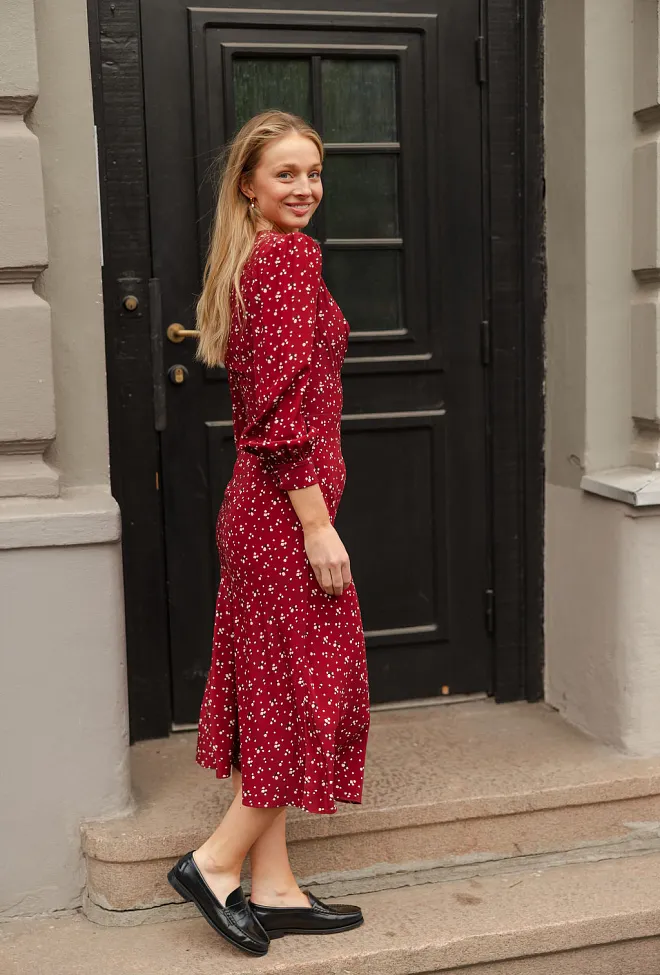 Pia Tjelta Miriam Tinkerbell Midi Dress Red midikjole 9