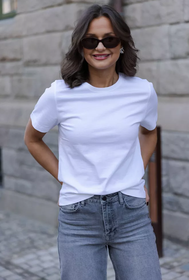 Dagmar Cotton T-Shirt White 2