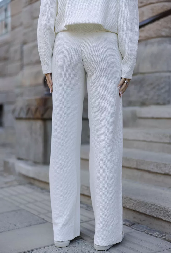 Lune Active Moon Classic Flared Pants Marshmellow bukse 2