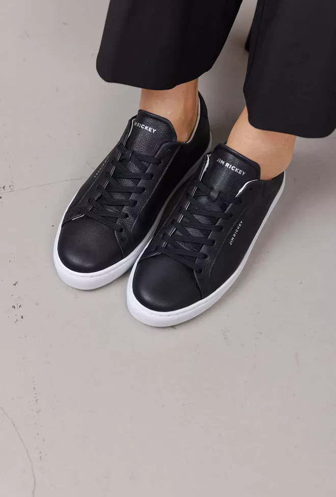 Jim Rickey Spin Grained Sneakers Black joggesko